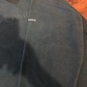 Mens Columbia "Teal Sweater" XXL